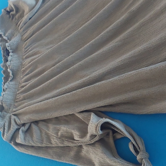 Jessica Simpson Bohemian Off Shoulder Mini Dress Size L - Picture 6 of 10